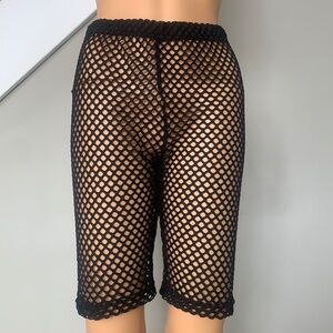 Fishnet shorts